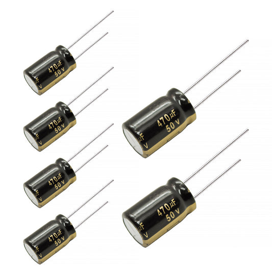 Panasonic FM Series Capacitors 50V 470uf Low ESR Impedance 105???