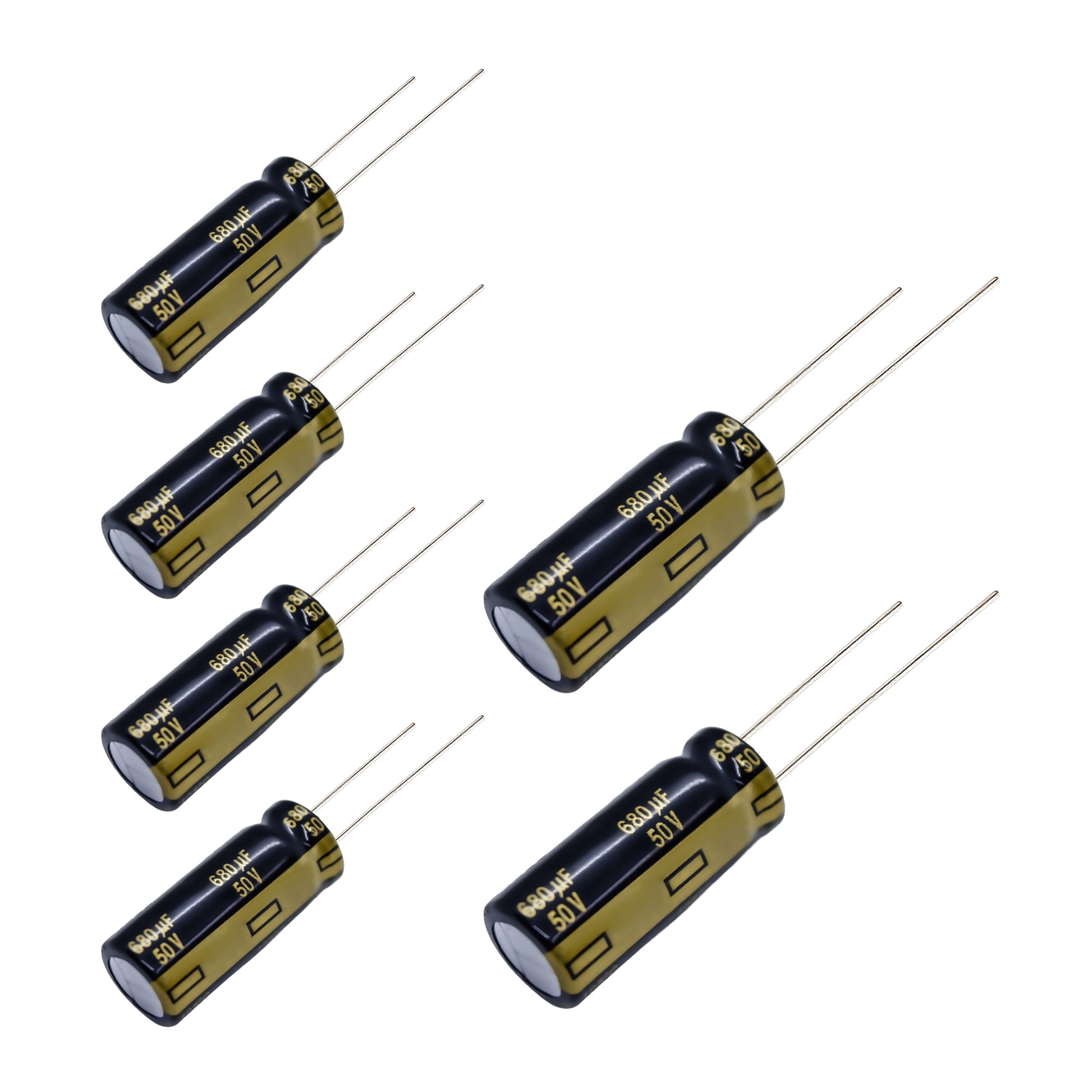 Panasonic FM Series Capacitors 50V 680uf Low ESR Impedance 105???