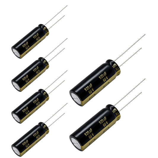 Panasonic FM Series Capacitors 50V 820uf Low ESR Impednace 105???
