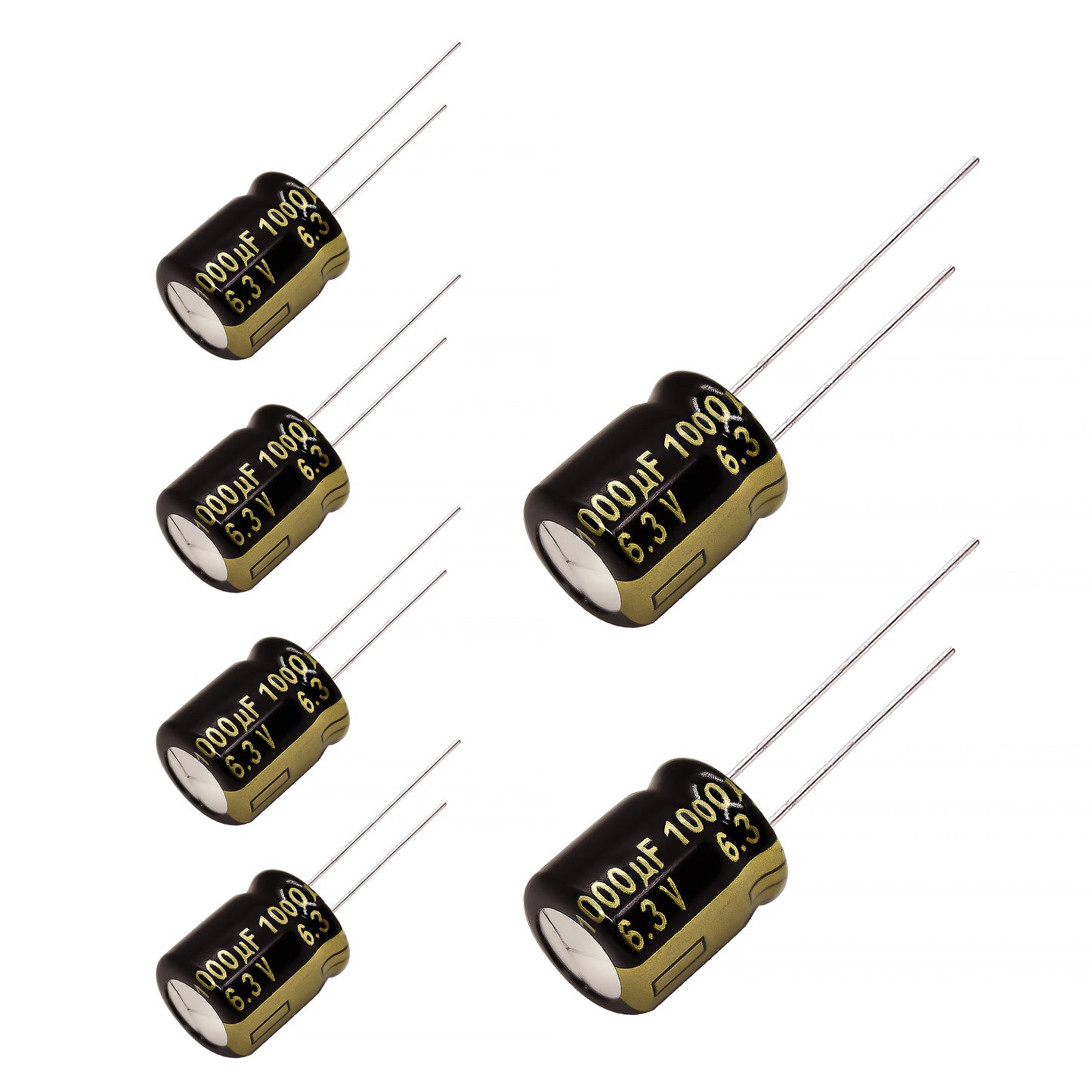 Panasonic FM Series Capacitors 6.3V 1000uf Low ESR Impedance 105???