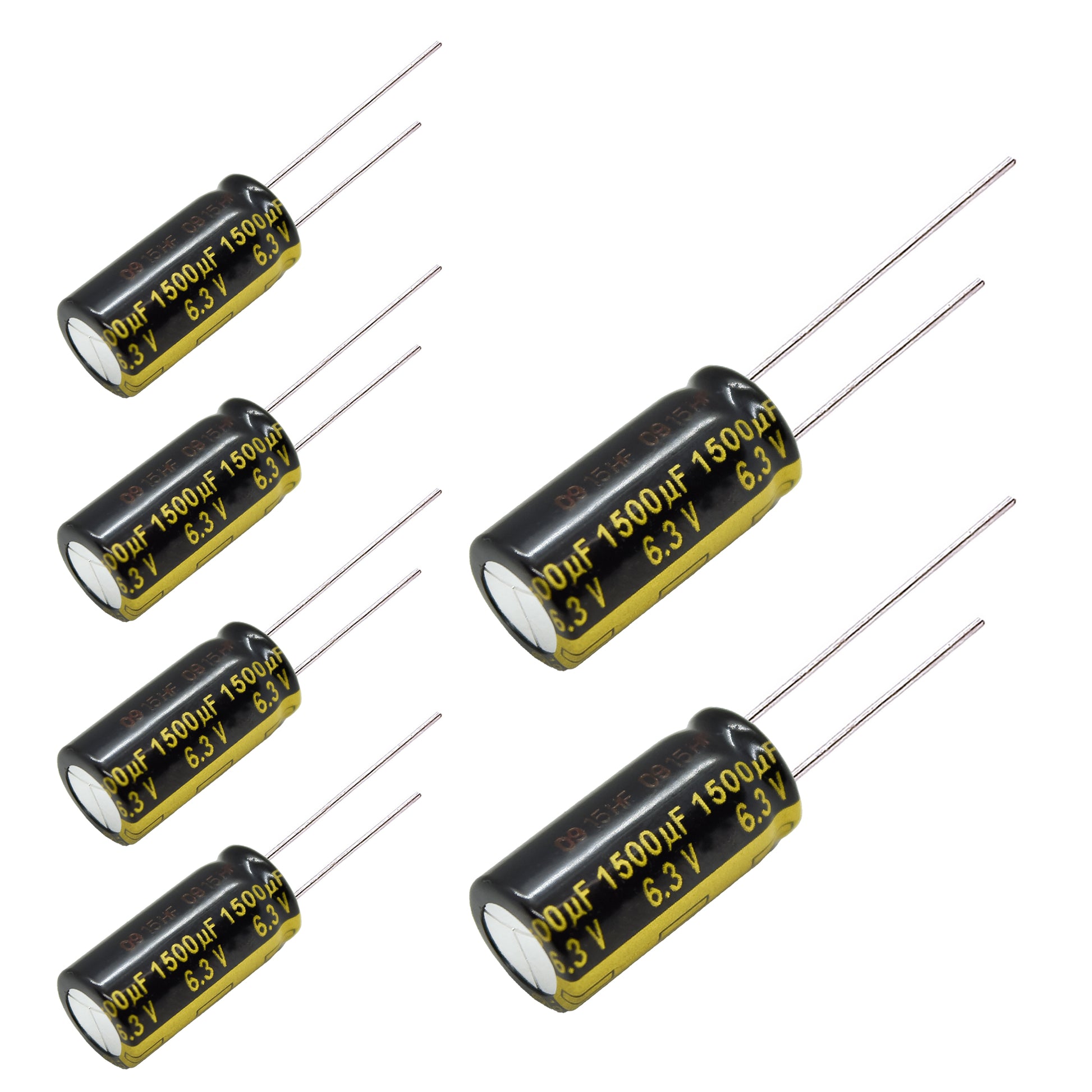 Panasonic FM Series Capacitors 6.3V 1500uf Low ESR Impedance 105???