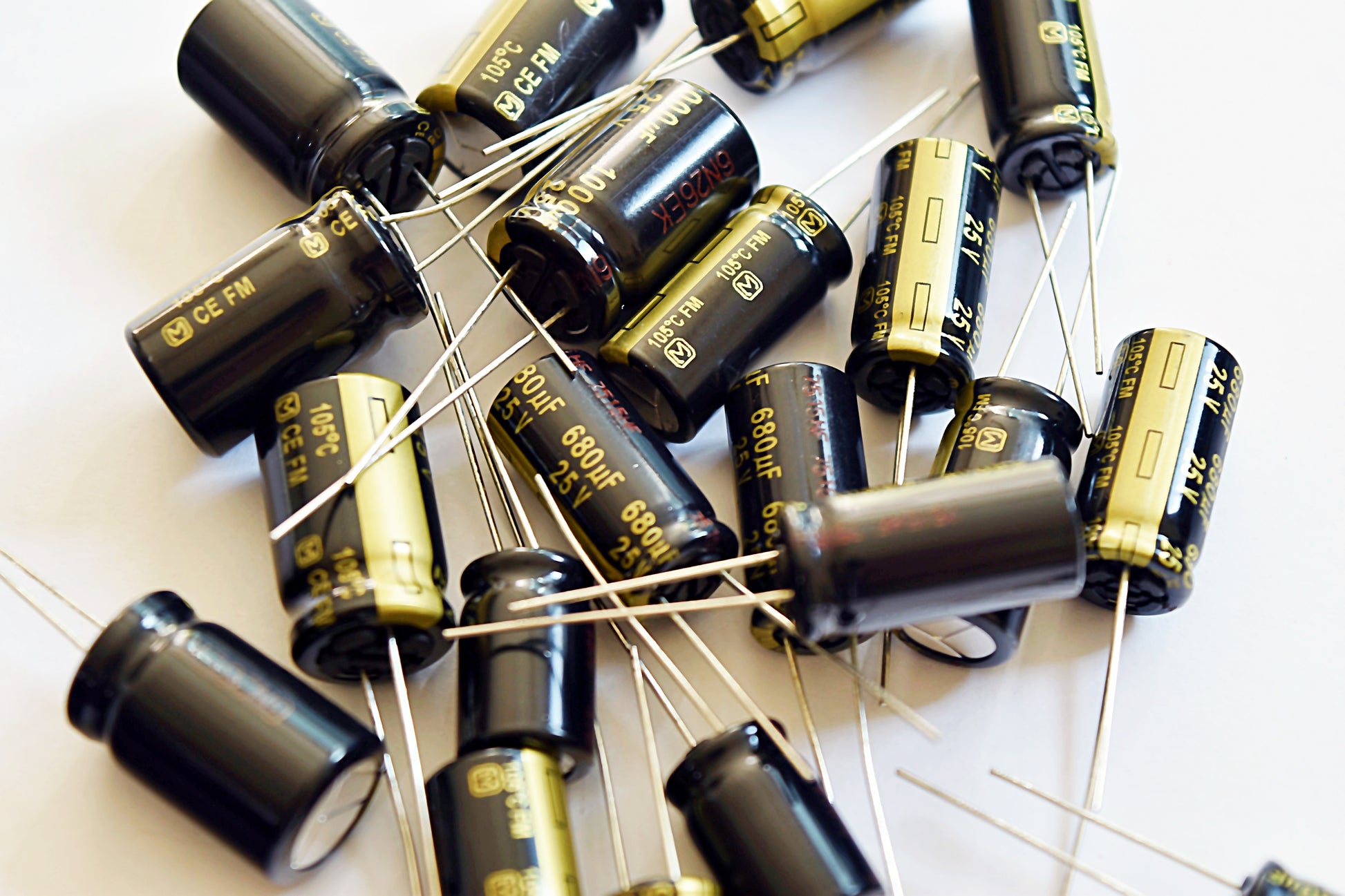 Panasonic FM Series Capacitors 6.3V 330uf Low ESR Impedance 105???