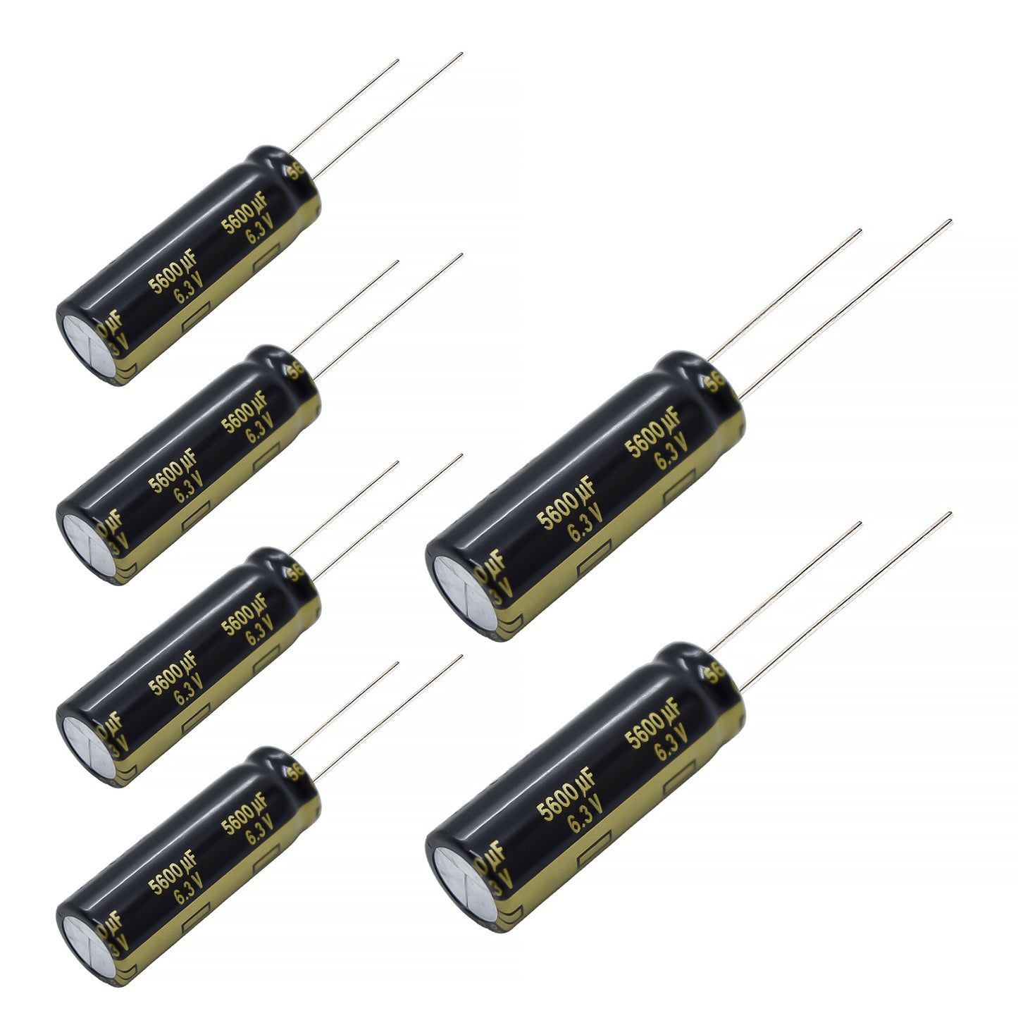 Panasonic FM Series Capacitors 6.3V 5600uf Low ESR Impedance 105 ???