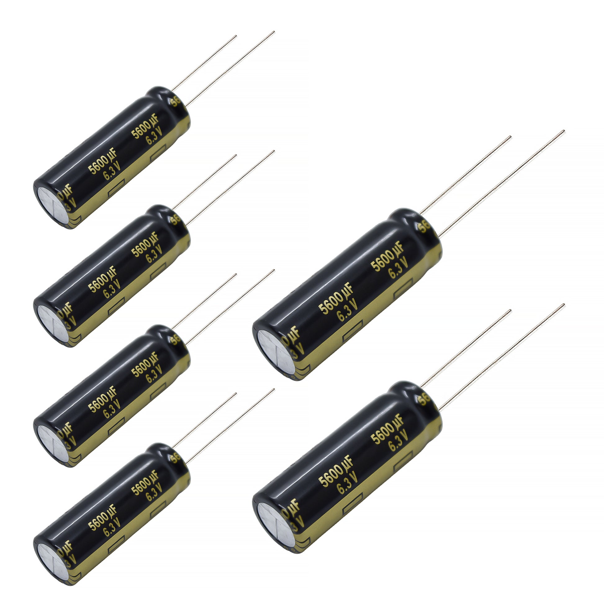 Panasonic FM Series Capacitors 6.3V 5600uf Low ESR Impedance 105 ???