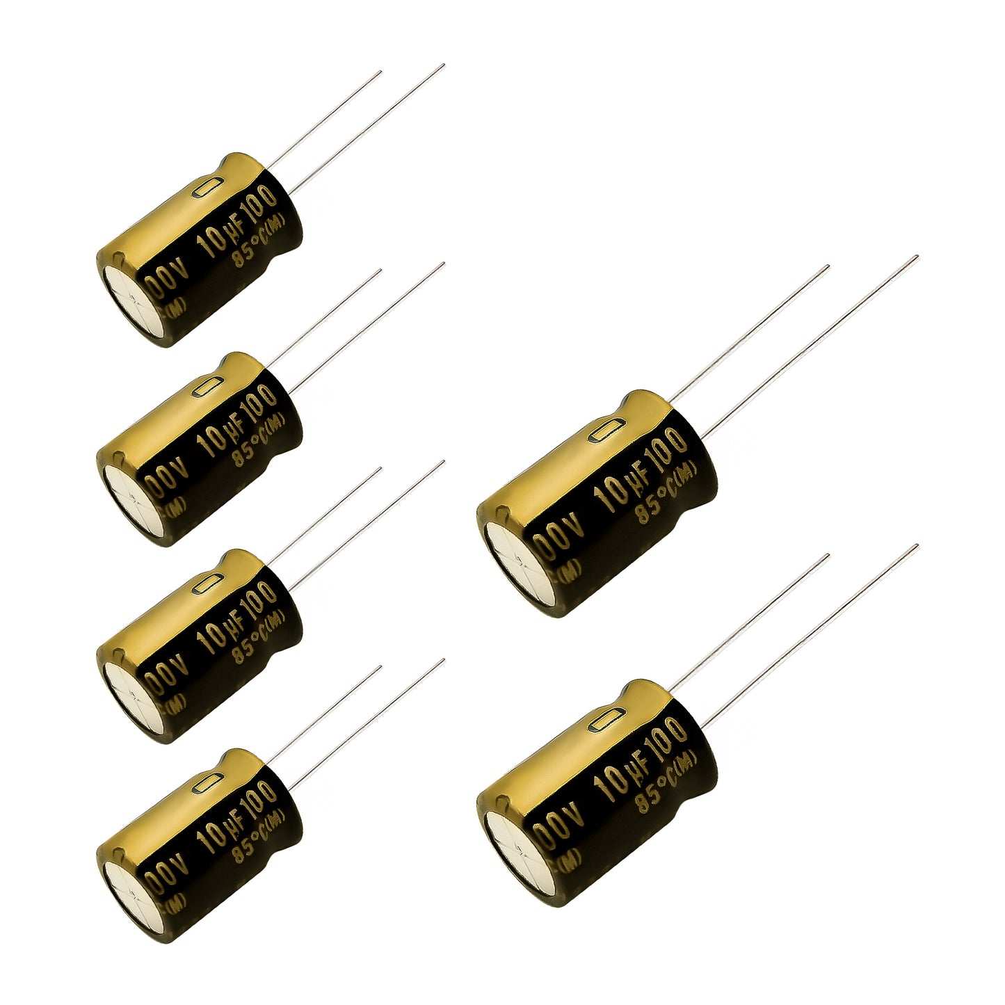 4 pcs Nichicon KZ MUSE Capacitors 100V 10uf Audio Grade